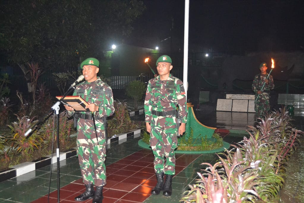 Renungan Suci Dimaksudkan Sebagai Sarana Berdoa Dalam Rangka HUT ke 74 Yonif 511/DY