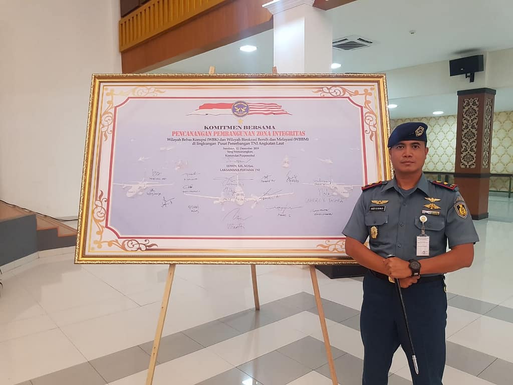 Pencanangan Zona Integritas (ZI) Menuju Wilayah Bebas Korupsi Dan Wilayah WBBM Jajaran Puspenerbal 02
