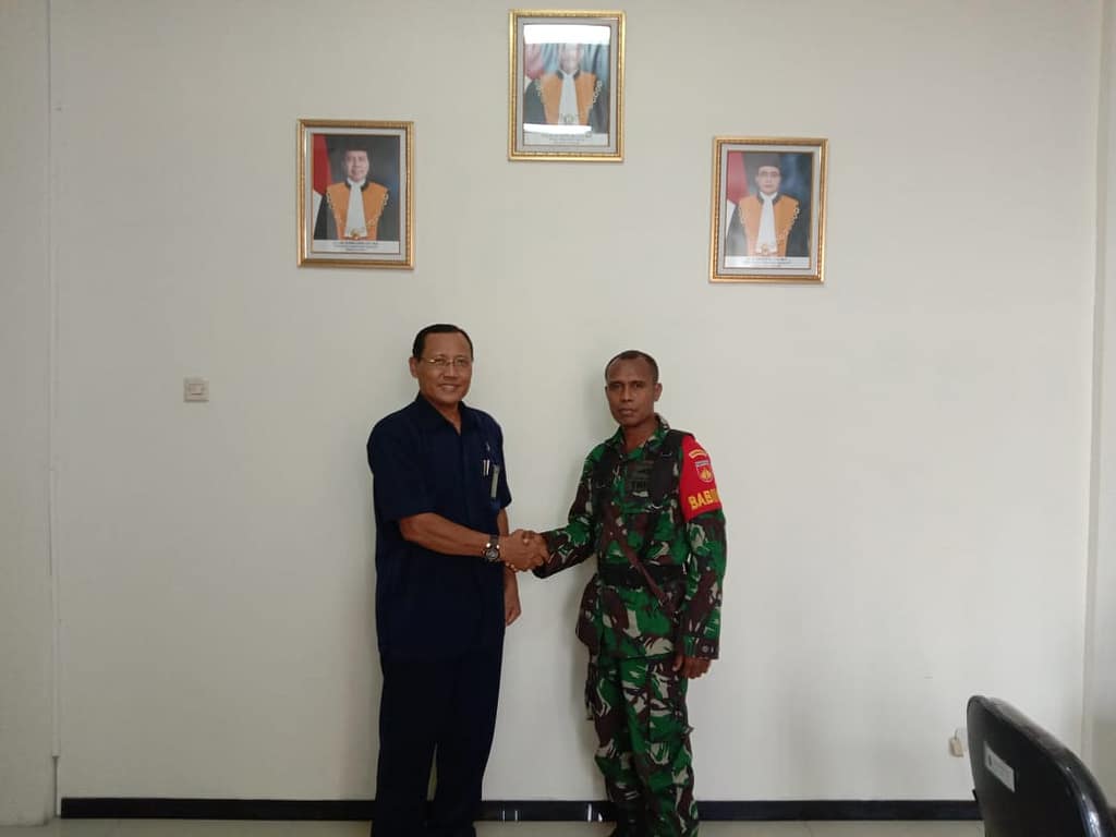 Sertu E Lau We Datangi Pengadilan Agama Surakarta, Ini Alasannya 02