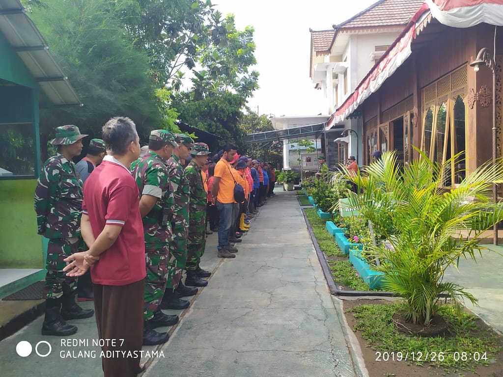 Koramil 04/Jebres, Gotong Royong, Bantaran Kali Pepe